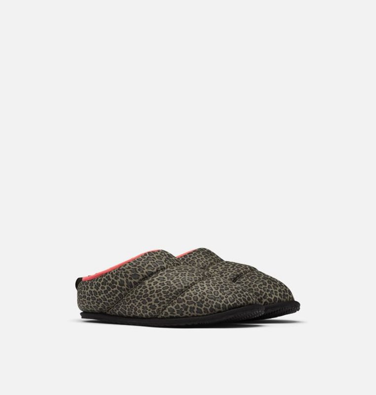 Womens Slippers Olive - Sorel Go™ - Bodega Run - 378-QECDRH